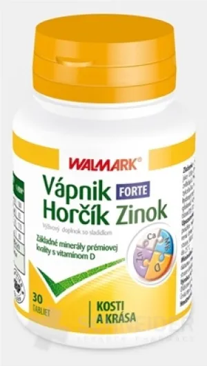 WALMARK VÁPNIK-HORČÍK-ZINOK FORTE