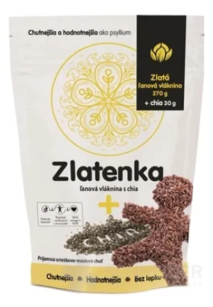 Zlatenka Ľanová vláknina a chia