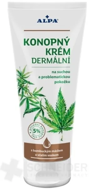 ALPA KONOPNÝ KRÉM dermálny