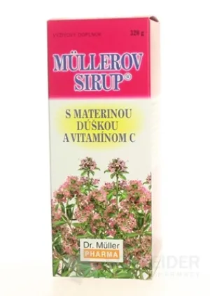 MÜLLEROV SIRUP S MATERINOU DUSKOU A VIT. C