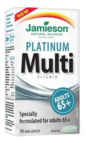 JAMIESON MULTI PLATINUM PRE DOSPELÝCH 65+