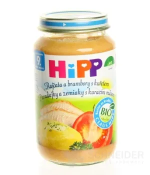 HiPP Príkrm Rajčiny, zemiaky a kura