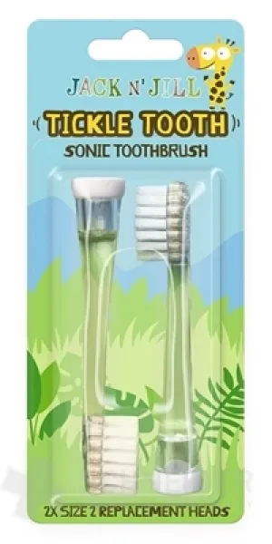 JACK N´JILL Náhradné hlavice TICKLE TOOTH