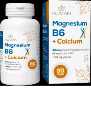 PLATAN Magnézium B6 + Calcium