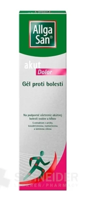 Allga San akut Dolor Gél proti bolesti
