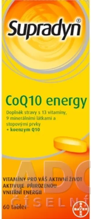Supradyn CoQ10 Energy 60 tbl.