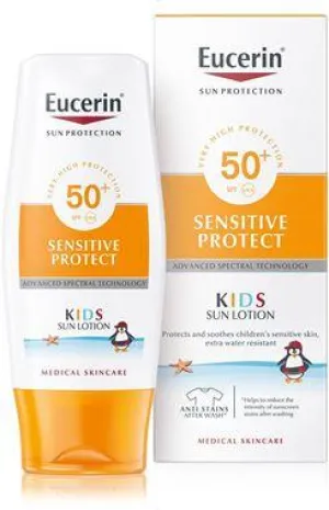 Eucerin Detské mlieko na opaľovanie SPF 50+ 150ml