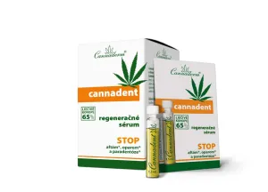 Cannaderm Cannadent - regeneračné sérum na afty a opary 10 x 1,5 ml