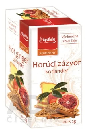 APOTHEKE PREMIER SELECTION Horúci zázvor koriander