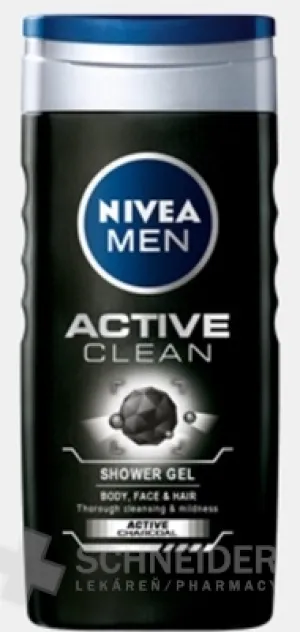 NIVEA MEN SPRCHOVÝ GÉL Active Clean
