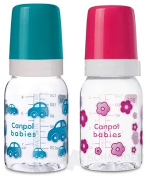 Canpol Babies Fľaša Dekor 120 ml