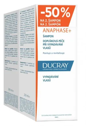 Ducray Anaphase+ šampón 2x200ml