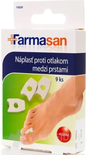 Farmasan Náplasť proti otlakom medzi prstami