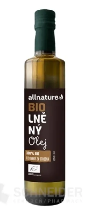 Allnature ĽANOVÝ olej BIO