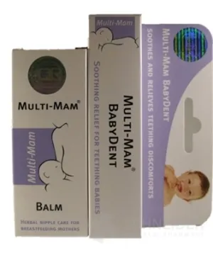 MULTI-MAM BABYDENT + MULTI-MAM BALM