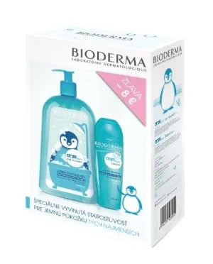 Bioderma ABCDerm gel moussant 1l + Šampón 200ml