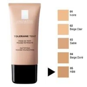 La Roche-Posay Toleriane Teint zmatňujúci penový make-up / odtieň 05 Dark beige