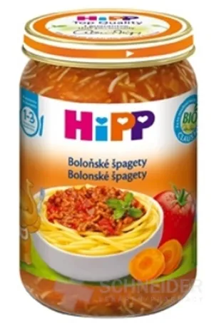 HIPP Príkrm BIO Bolonské špagety
