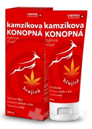 Cemio Kamzíkova konopná masť