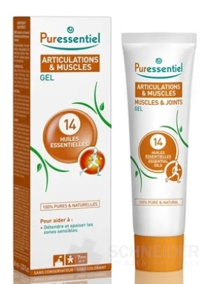 PURESSENTIEL Gél na svaly a kĺby