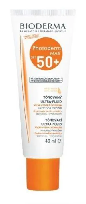 Bioderma Photoderm MAX Ultra-fluid SPF 50+ / UVA 40 svetlý odtieň 