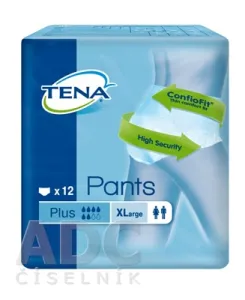 TENA PANTS PLUS EXTRA LARGE