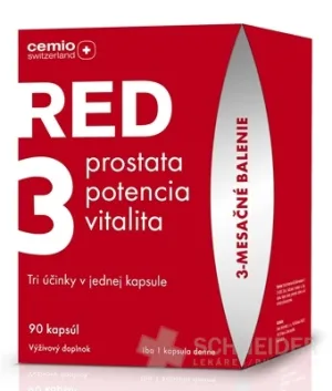 Cemio RED3 cps. 90 darček 2022 SK