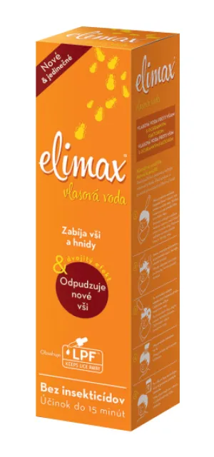 Elimax vlasová voda proti všiam a hnidám