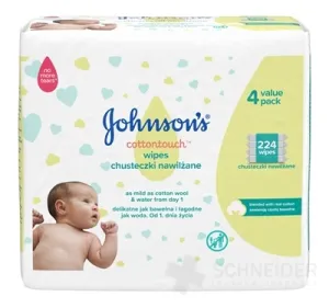 Johnson's Cottontouch detské vlhčené obrúsky