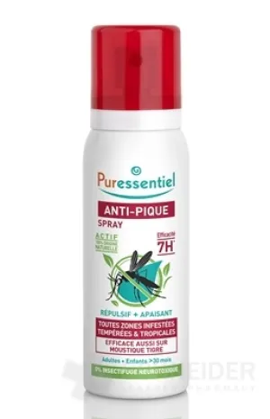 PURESSENTIEL SPREJ proti bodavému hmyzu