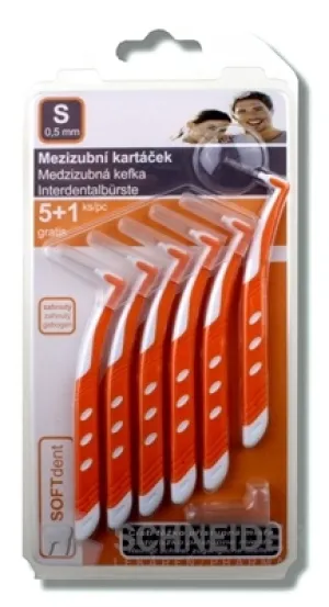 SOFTdent Medzizubná kefka S 0,5 mm