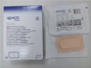AQUACEL Foam Hydrofiber adhezívne penové krytie