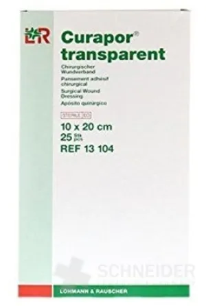 CURAPOR KRYTIE NA RANY TRANSPARENT 10x20 cm