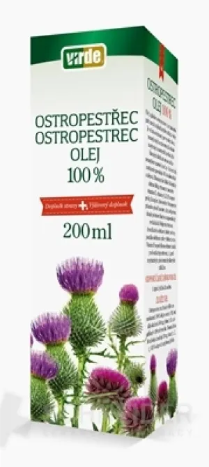 VIRDE OSTROPESTREC 100% olej