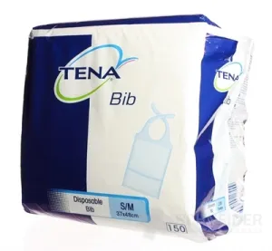 TENA DISPOSABLE BIB S/M 37X48 cm