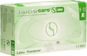 Sempercare Vyšetrovacie rukavice latex