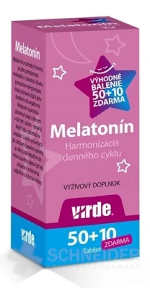 VIRDE Melatonín VÝHODNÉ BALENIE