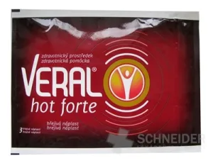 VERAL HOT Forte hrejivá náplasť