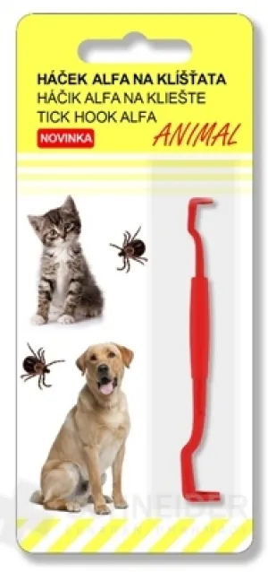 Háčik ALFA na kliešťov ANIMAL