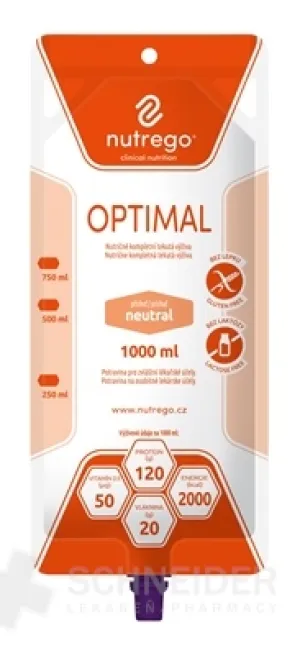 Nutrego OPTIMAL s príchuťou neutral
