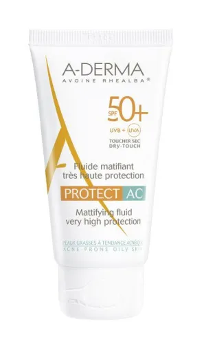 A-Derma Protect AC Zmatňujúci fluid SPF 50+ 40ml
