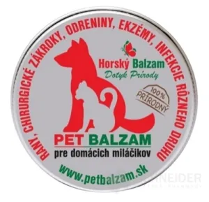 Horský PET BALZAM rany, odreniny, ekzémy