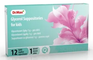 Dr.Max Glycerol suppositories for kids (inov.2019)