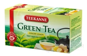 TEEKANNE GREEN TEA GINGER, LEMON