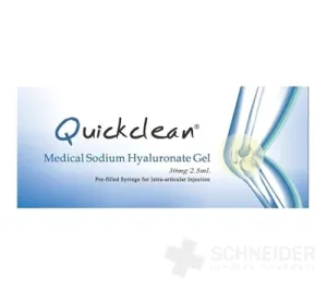 Quickclean 30 mg/2,5 ml Gél s hyaluronátom sodným