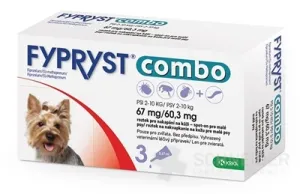 FYPRYST combo 67 mg/60,3 mg PSY 2-10 KG