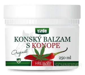 VIRDE KONSKÝ BALZAM S KONOPOU hrejivý