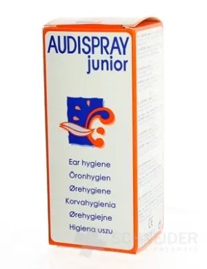 AUDISPRAY JUNIOR SPREJ NA UŠNÚ HYGIENU