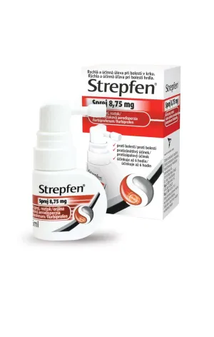 STREPFEN Sprej 8,75 mg orálna roztoková aerodisperzia 15 ml