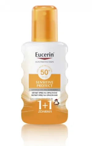 Eucerin Detský sprej na opaľovanie SPF 50+ 2x200ml